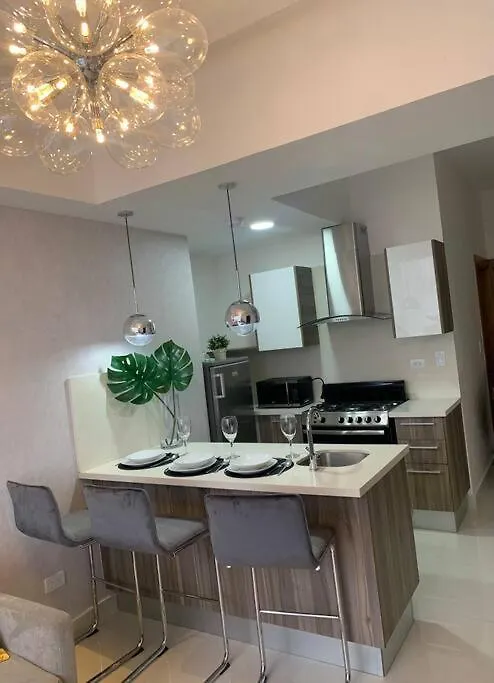 1Br Luxury Apartment Pool, Gym, Rooftop Santo Domingo