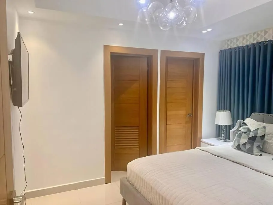 1Br Luxury Apartment Pool, Gym, Rooftop Santo Domingo Dominikai Köztársaság