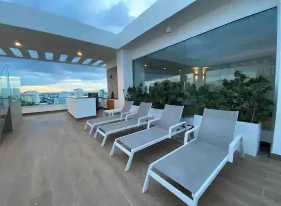 1Br Luxury Apartment Pool, Gym, Rooftop Santo Domingo